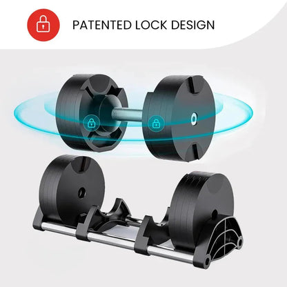 Smart Adjustable Dumbbells 5-80LB | Digital Control for Flexible Workouts (Set of 2)